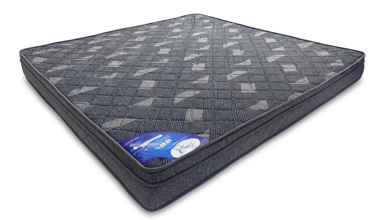 Dream Infinity Re-Bounce HR Mattress in grey patterned fabric